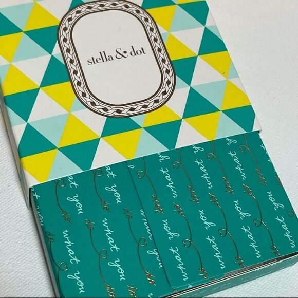 Stella & Dot Liliann convertible tassel stud earrings NWT and Box - Picture 3 of 9